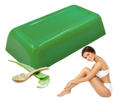 Cera Española Depilatoria Elástica Barra De Un Kg Aloe Vera