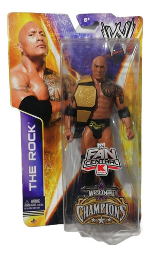 Wwe Wrestlemania Xxx Champions Fan Central Kmart - The Rock