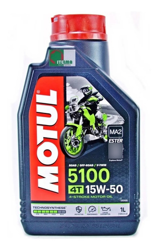 Aceite Motul 5100 Technosynthese 10w50 Moto 4t Moto