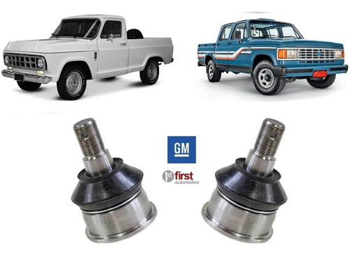 2 Pivô Suspensão Inferior Chevrolet D20/ D10/ A10/ C20 Novo!