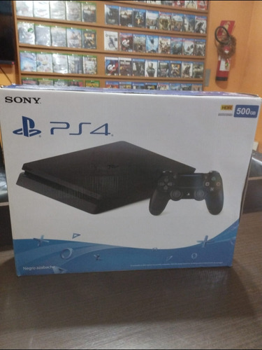 Playstation 4 Slim 500gb Sony Seminovo Zerado