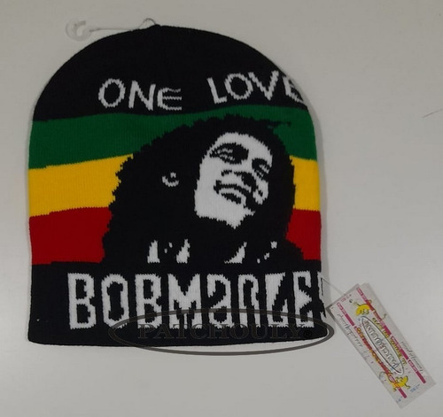 Imagen 2 de 4 de Gorro Jamaica Reggae Rasta Unisex Lana Bob Marley 2