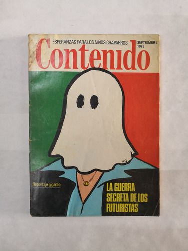 Revista Contenido Sep 1979, #196 Guerra Secreta Futuristas (Usado)