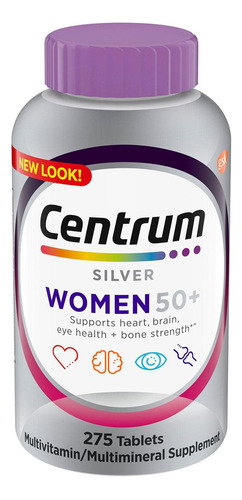 Centrum Silver Women 50 Más Suplemento Multimineral Multivit