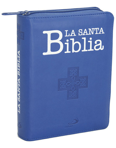 Santa Biblia - Edicion De Bolsillo Con Funda De Cremaller...