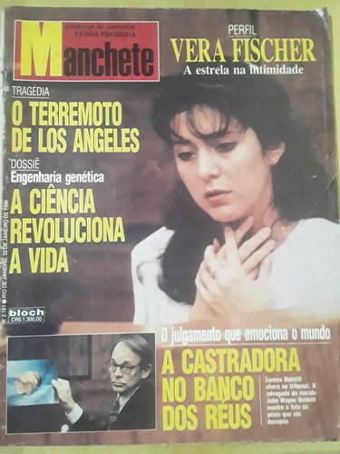 Pl144 Revista Manchete Nº2181 Jan94 Vera Fischer Clinton