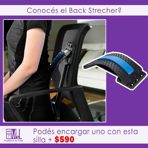 Imagen 4 de 7 de Silla Con Ruedas Para Escritorio Oficina Armado Gratis