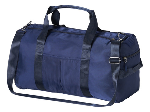 Bolsa Mala De Viagem Grande 35 Litros Impermeavel Multiuso Cor Azul