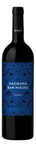 Vino Tinto Haciendada San Miguel Reserva Malbec 750 Ml