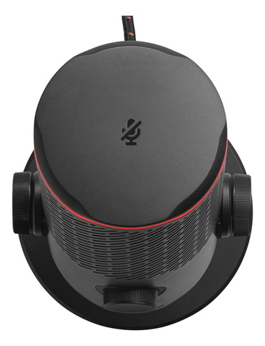 Micrófono Stream Studio - 4 Patrones Color Negro