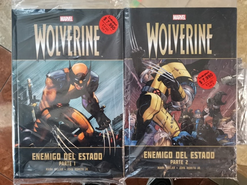 Wolverine Enemigo Del Estado 1 Y 2. Sellados 