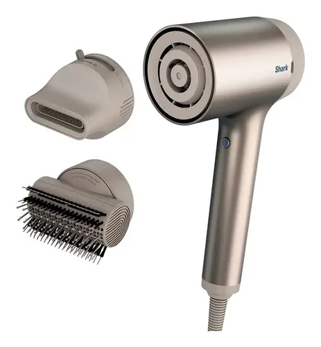 Secador Silencioso Supersonic Shark Hd Iq 2 En 1 Exclusivo