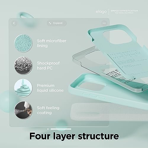 Caja De Silicona Líquida De Elago Compatible Con iPhone 15 A