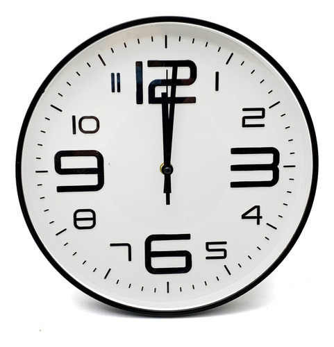 Reloj De Pared, 30cm De Diámetro, En Caja