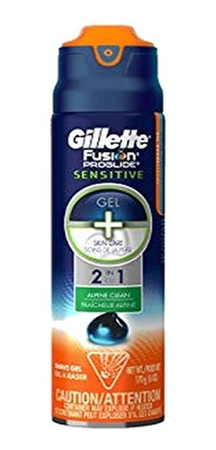 Crema De Afeitar Gillette Fusion Proglide Sensitive X 3 Und