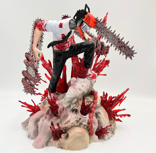 Figura De Denji Demon Form De Chainsaw Man