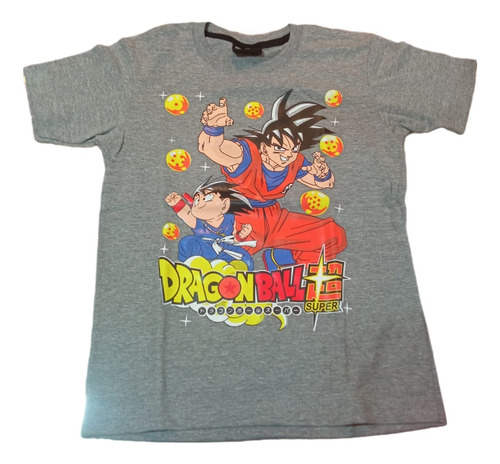 Remera De Dragon Ball Goku Y Gohan Niño Niña Unisex 