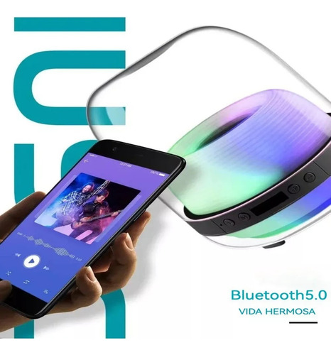 Cs-1046 Altavoz Bluetooth Portátil Con Micrófono Karaoke Lp