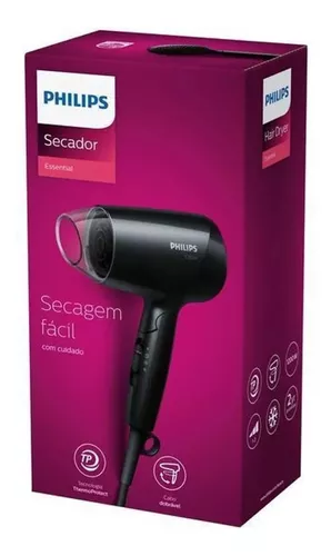 Secador De Cabelo Portátil Pequeno Profissional 110v 3000w Cor Roxo