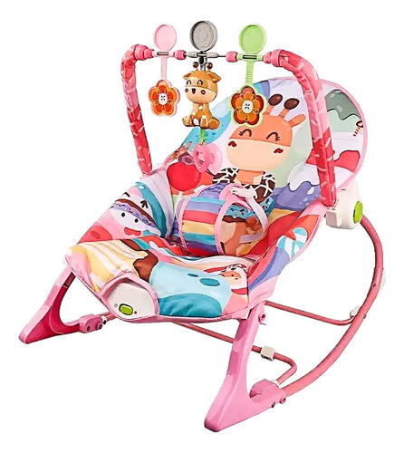 Silla Mecedora Vibradora Para Bebé Baby Diseño Música