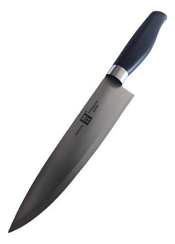 Juego De Cuchillos Santoku Chef Oficio Hachuela Cocina X 4 Negro
