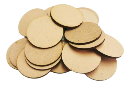 Corte En Círculos De Mdf De 3 Mm Grosor 20 Cm