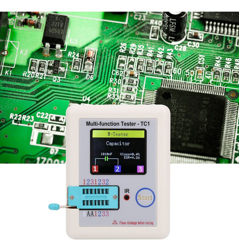 Probador De Transistores Con Detector Automático De 0,1 A 4,