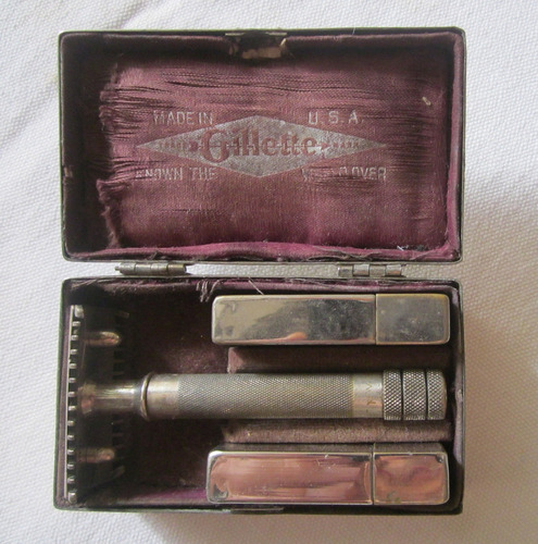  Antigua Maquina Afeitar Gillette Año 1904