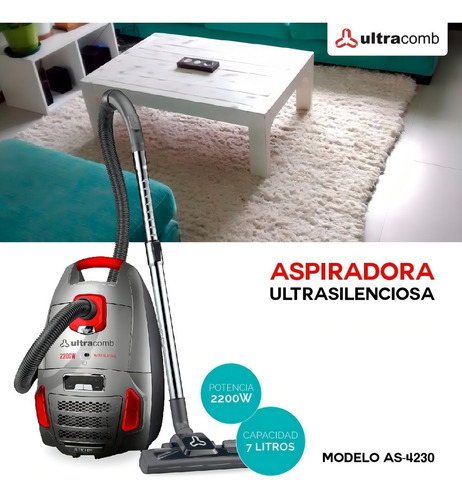 Ultracomb AS-4230 7l color gris 2200W