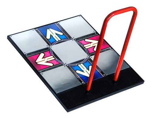 Plataforma Dance Dance Revolution Con Baranda  Igual Arcade 