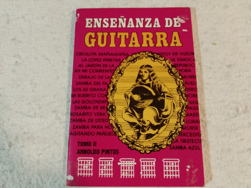 Enseñanza De Guitarra. Tomo 2 Muy Buen Estado / Pintos