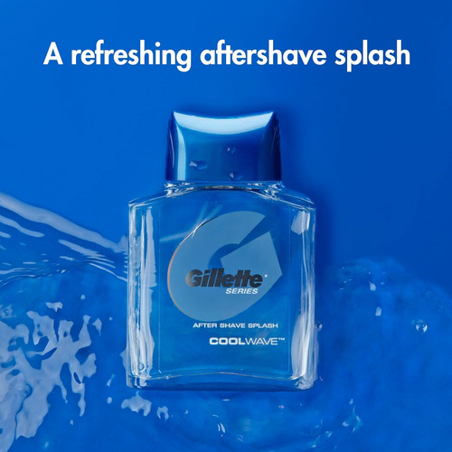 Gillette Colonia Splash Después Del Afeitado Fresco 100ml