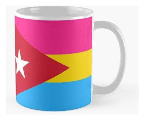 Taza Bandera Cubana Pan Pride Calidad Premium