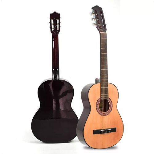 Guitarra Criolla Gracia M 5 Mediana Viajera 3/4 Marrón Claro