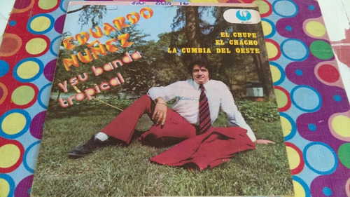 Eduardo Nuñez Y Su Banda Tropical Lp El Chupe R