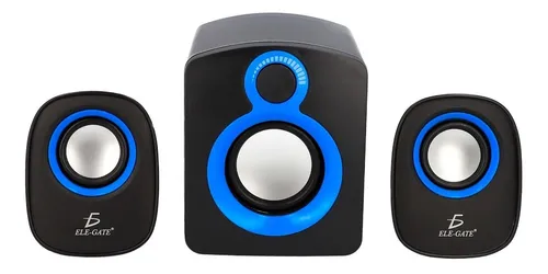 comprar Bocina Usb Con Subwoofer 3.5mm Para Computadora, Laptop Color Negro