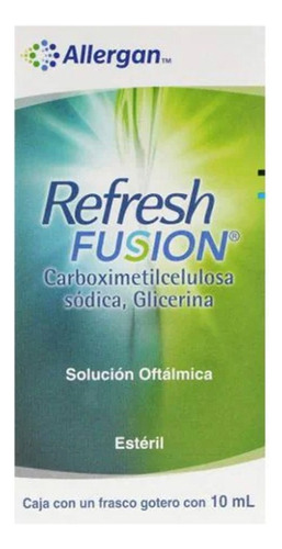 Refresh Fusión Lubricante Ocular 10 Ml Lágrimas Artificiales