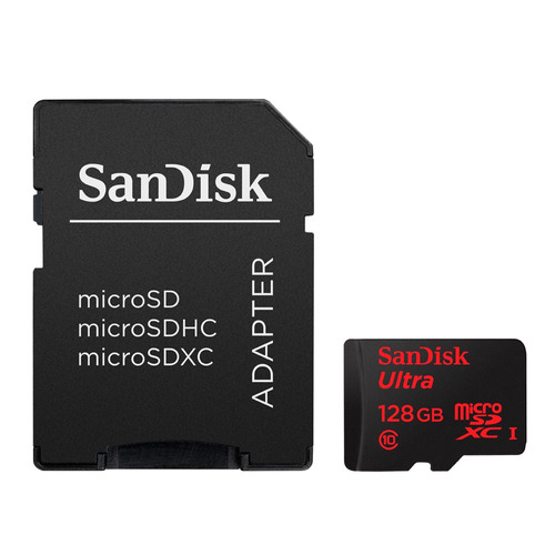 Memoria Micro Sd 128gb Sandisk Android C10 48mbs