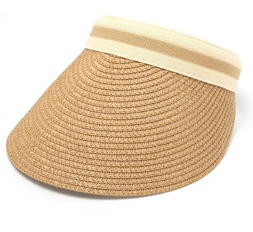 Visera Gorra Sombrero Mujer Rafia Playa