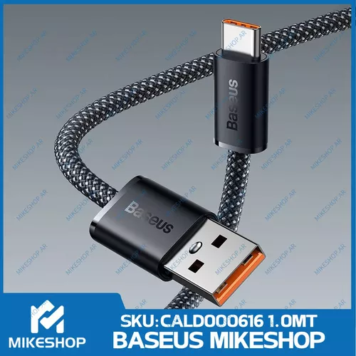 Baseus Cable USB C a USB C Carga Rapida 100W, 1M Cable Cargador