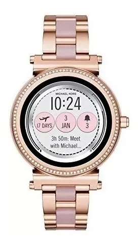 Reloj Mk Michael Kors Smart Watch Sofie Rose Gold 100 Nuevo
