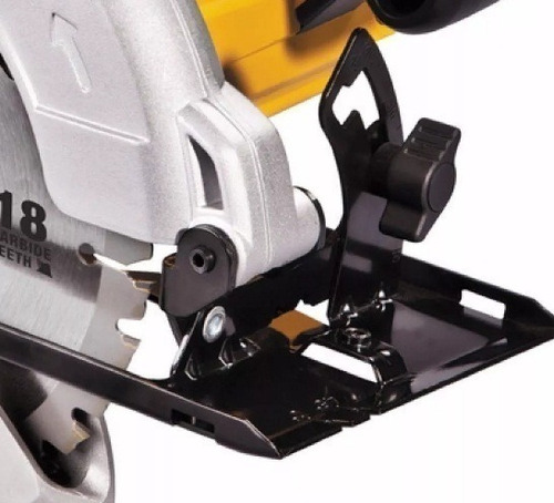 Imagen 3 de 4 de Sierra Circular Dewalt 185mm 1400w Dwe560 + 1 Disco