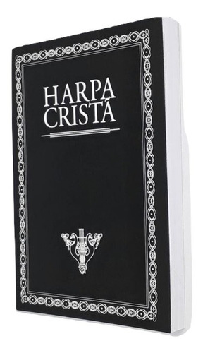 Harpa Cristã Popular Cpad Preta Letra Grande 640 Hinos