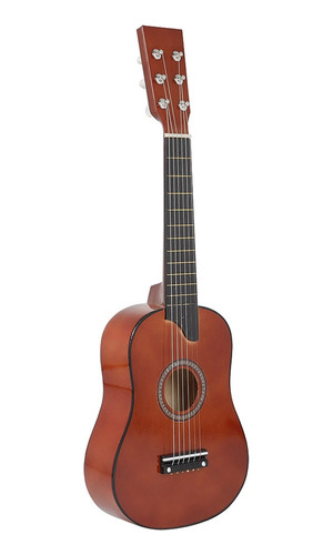 Guitarra Pequeña De Madera De Tilo De 6 Cuerdas, Guitarra Ac