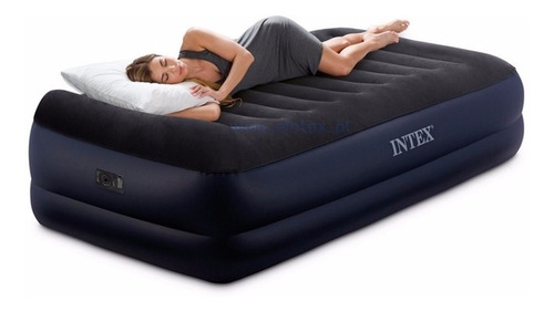 Colchon Inflable Intex 1 Plaza 99cm Ancho Sommier #64422