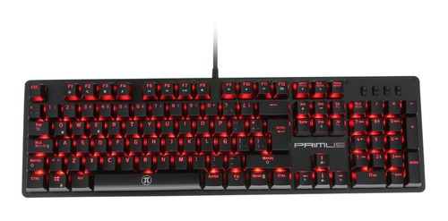 Teclado Primus Gaming Kybd Ballista 100t