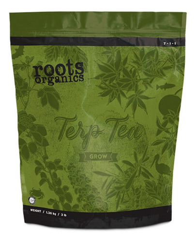 Fertilizante Orgánico Roots Organics Terp Tea Grow - 3 Lb