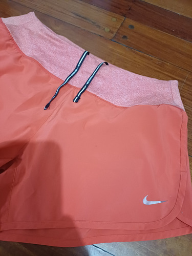 Short Nike Deportivo Dryfit Naranja T S Pantalón Corto (Usado)
