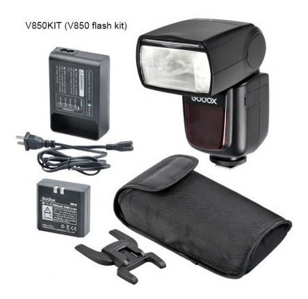 Flash Speedlite Manual Kit V850 Para Canon , Nikon, Pentax 