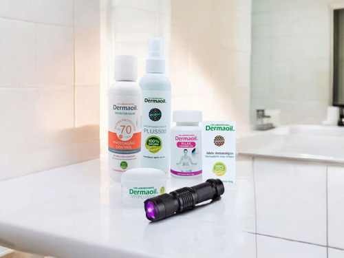 Tratamiento Para Vitíligo En Todo El Cuerpo + Lampara Uv